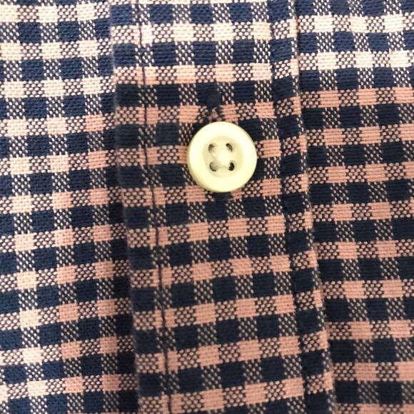 Gap long sleeve Shirt XL Button Front red black Checked Cotton Blend Casual. - Picture 3 of 6